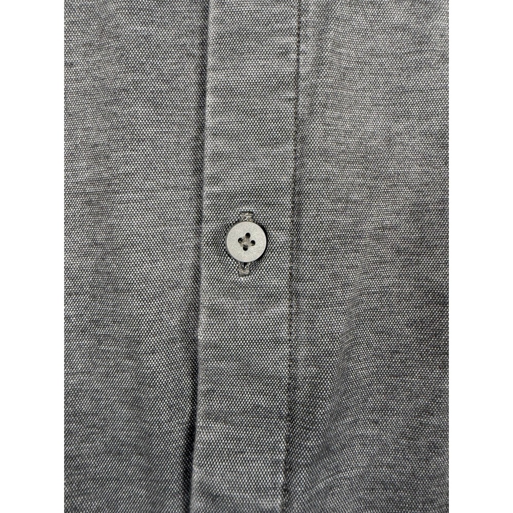 Lululemon Shirt Men M* (40") Gray Commission L/S Button Stretch Live In Practice - Picture 4 of 12